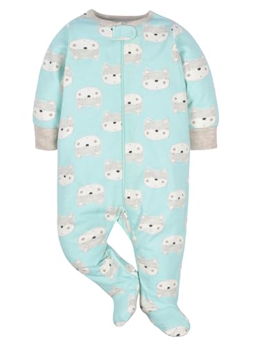 Gerber baby-boys 4 Pack Sleep 'N Play Footie
