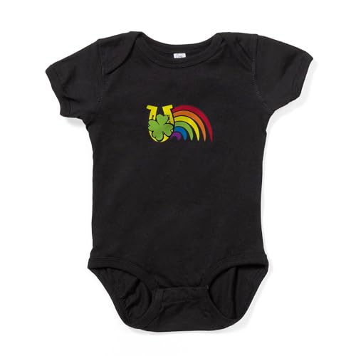CafePress Luck Symbols Cute Infant Bodysuit Baby Romper Dark