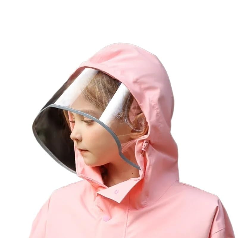 Kids Waterproof Hooded Pacific Rain Poncho Outerwear