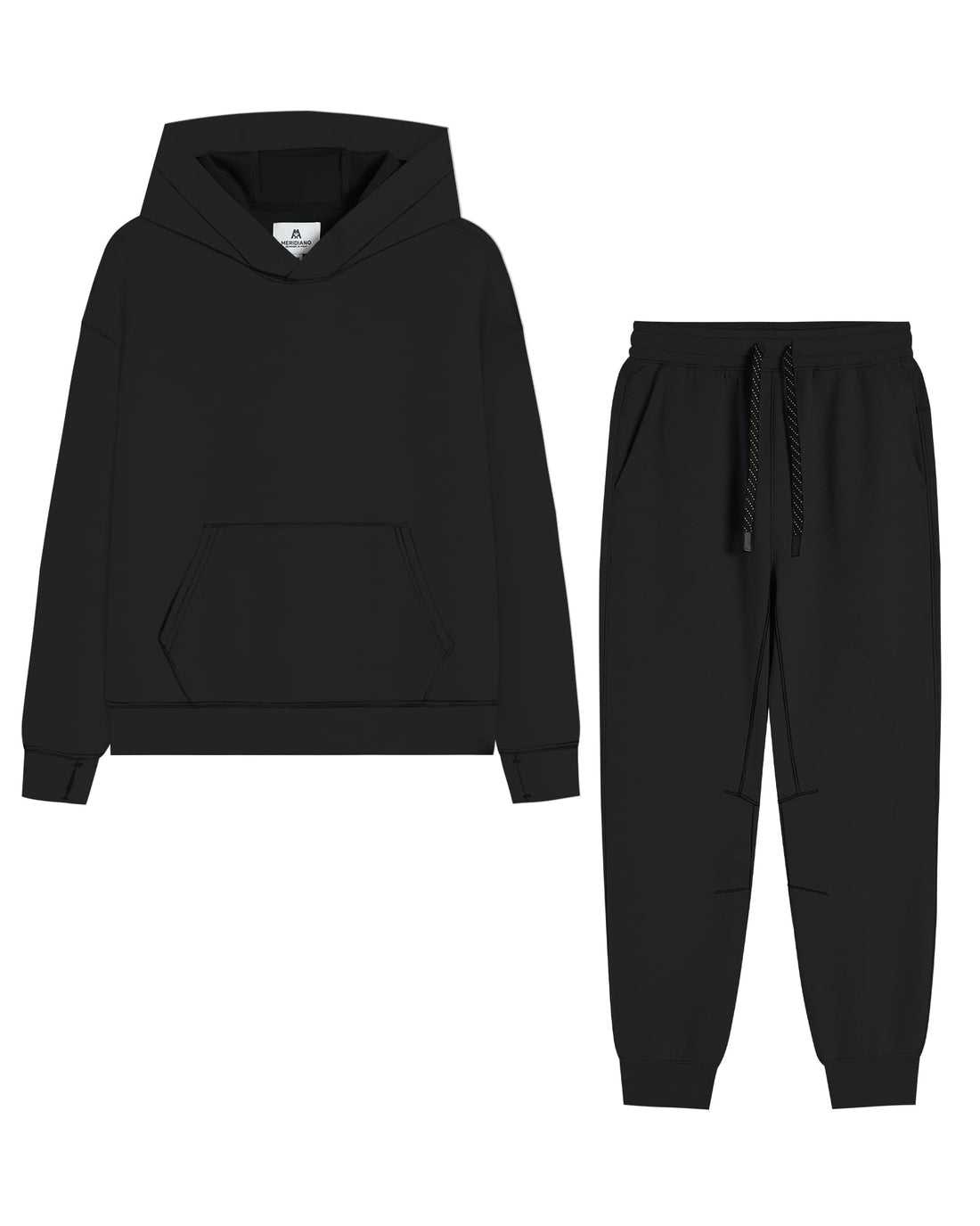 Boys 2-Piece Cozy Hoodie and Jogger Tracksuit Set