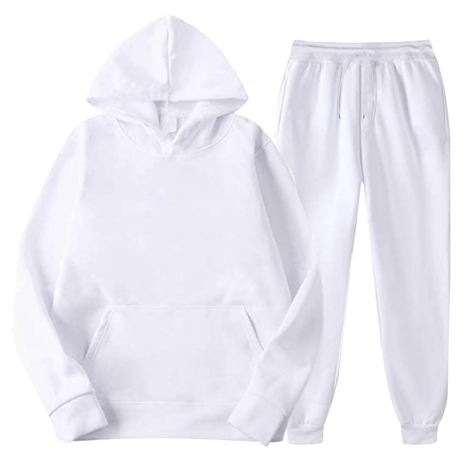 Girls Boys 2 Piece Outfits Sweatsuit Pullover Hoodie Sweatshirt and Sweatpant Tracksuit Athletic Jogger Sets Kids Sportswear