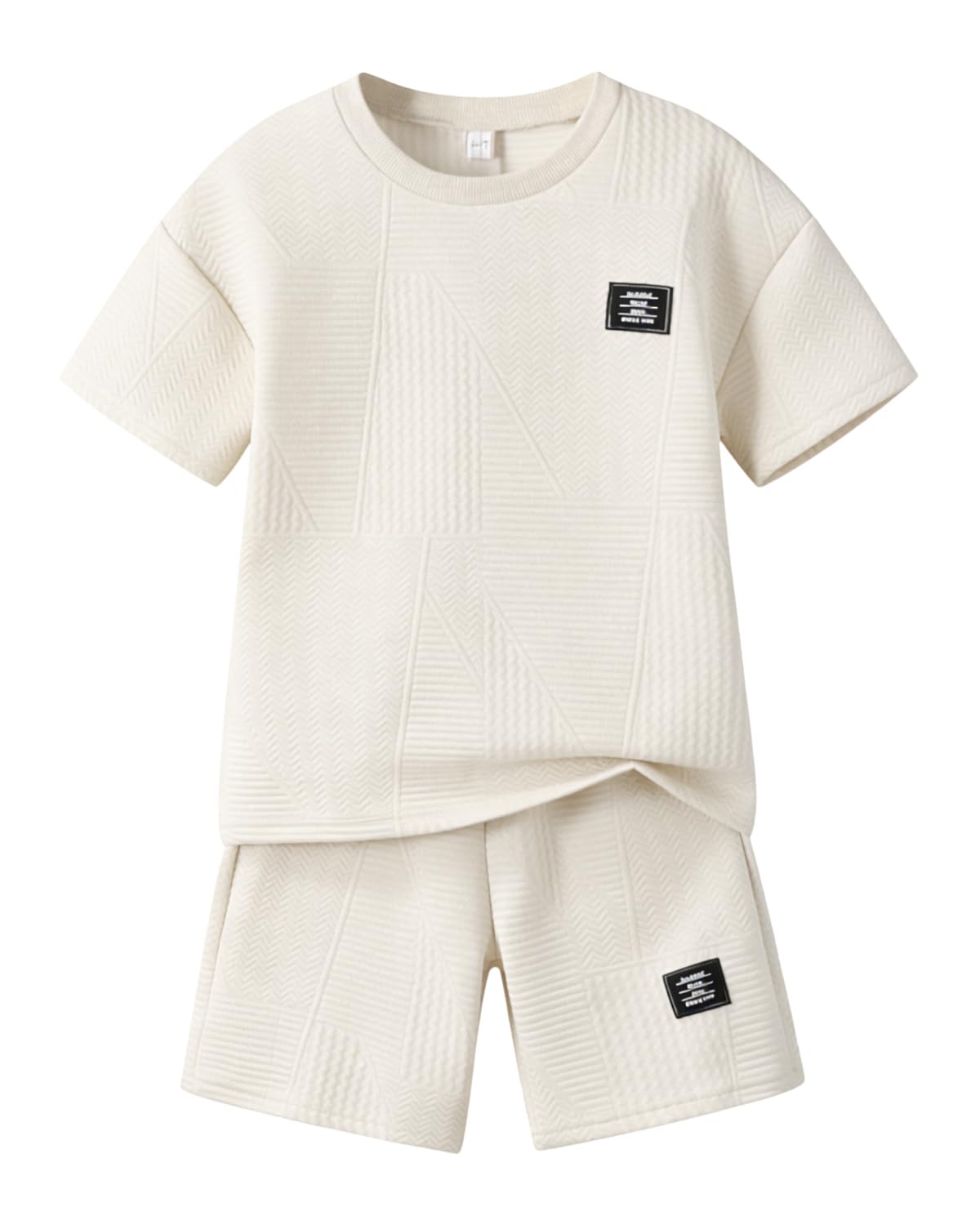 Cakaner Tween Boys Clothes Summer Short Sleeve Top & Shorts Set 2-Piece Casual Outfit Size 6-12 Years