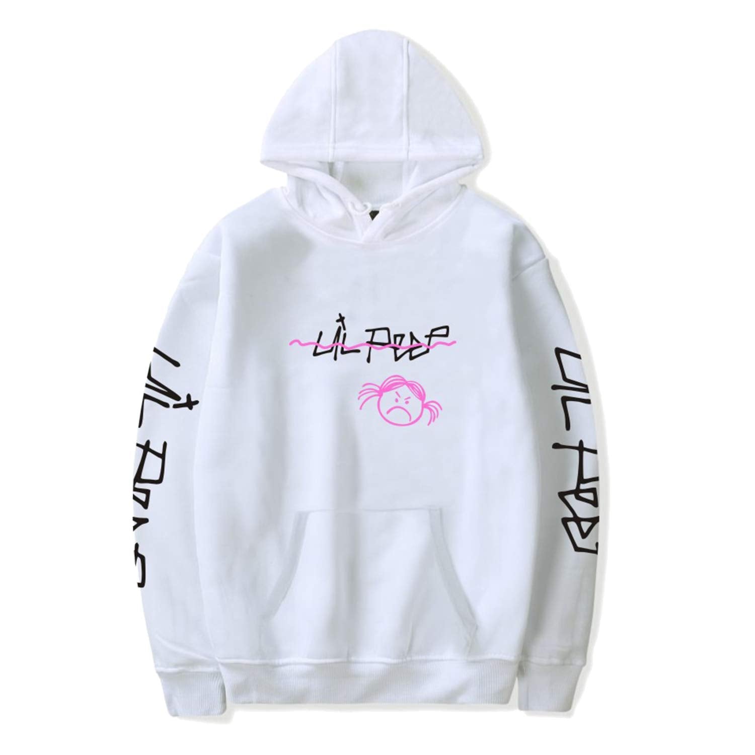Thyoeun Lieep Hoodie Love Printed Hooded Sweatshirt Fashion Hip Hop Sweater Jacket Pullover Tops
