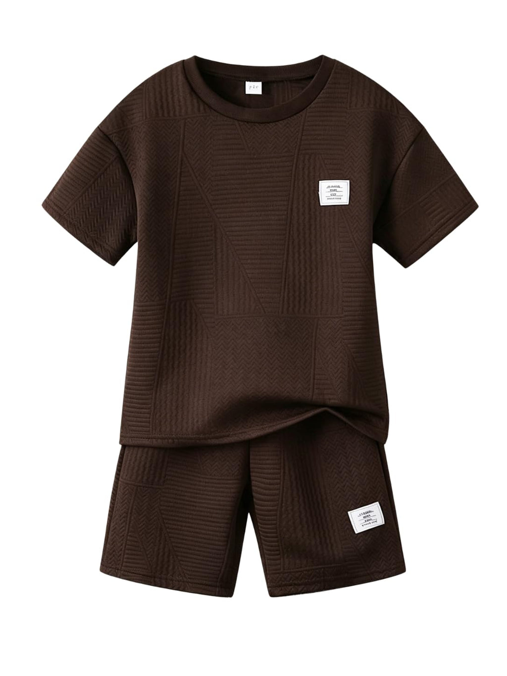 Cakaner Tween Boys Clothes Summer Short Sleeve Top & Shorts Set 2-Piece Casual Outfit Size 6-12 Years