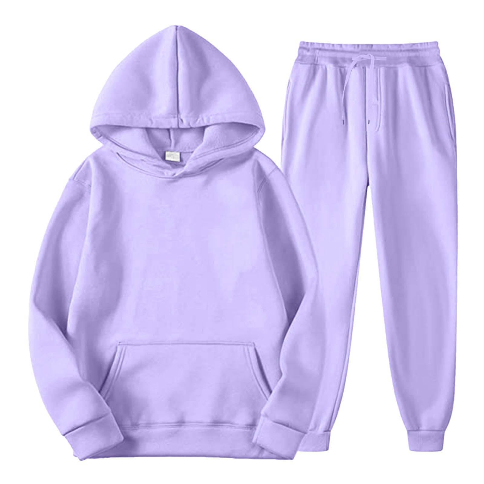Girls Boys 2 Piece Outfits Sweatsuit Pullover Hoodie Sweatshirt and Sweatpant Tracksuit Athletic Jogger Sets Kids Sportswear
