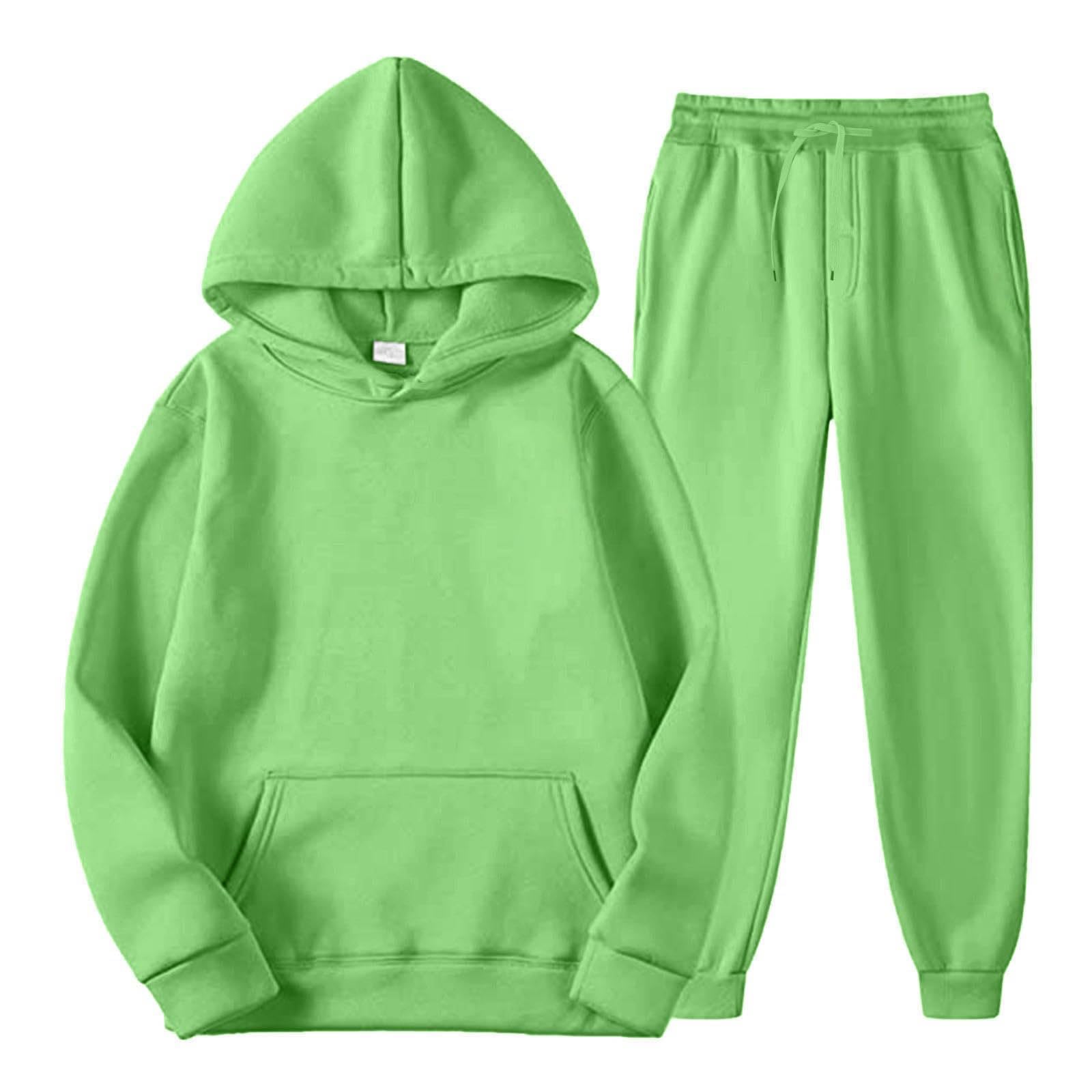 Girls Boys 2 Piece Outfits Sweatsuit Pullover Hoodie Sweatshirt and Sweatpant Tracksuit Athletic Jogger Sets Kids Sportswear