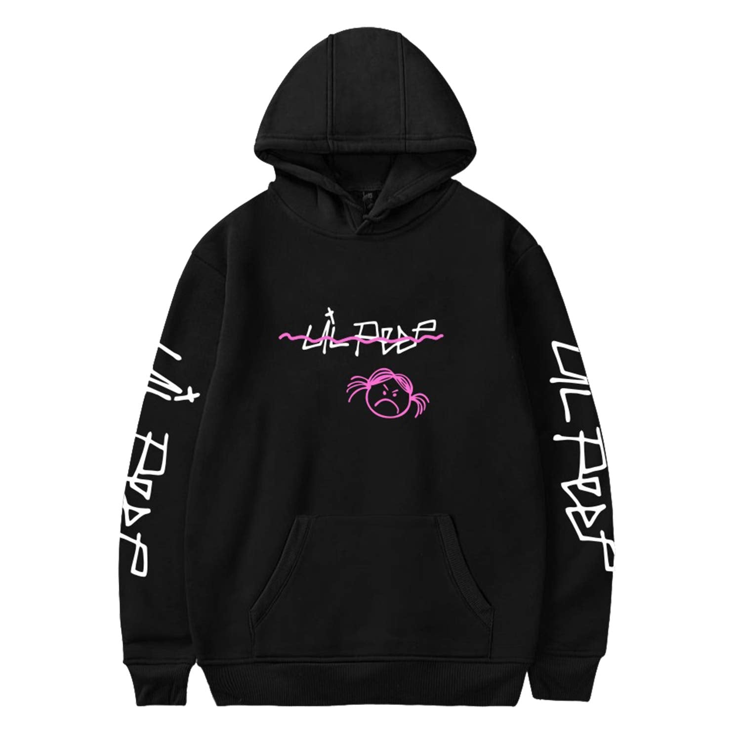 Thyoeun Lieep Hoodie Love Printed Hooded Sweatshirt Fashion Hip Hop Sweater Jacket Pullover Tops