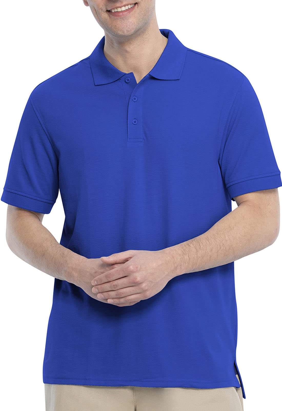 Classroom School Uniforms Boys Real School Unisex Short SLV Pique Polo