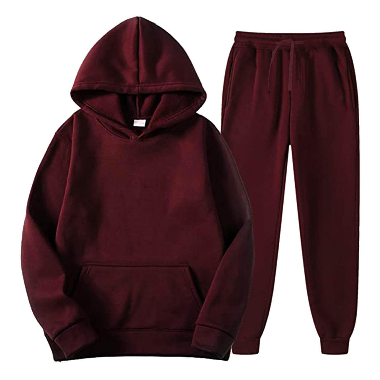 Girls Boys 2 Piece Outfits Sweatsuit Pullover Hoodie Sweatshirt and Sweatpant Tracksuit Athletic Jogger Sets Kids Sportswear