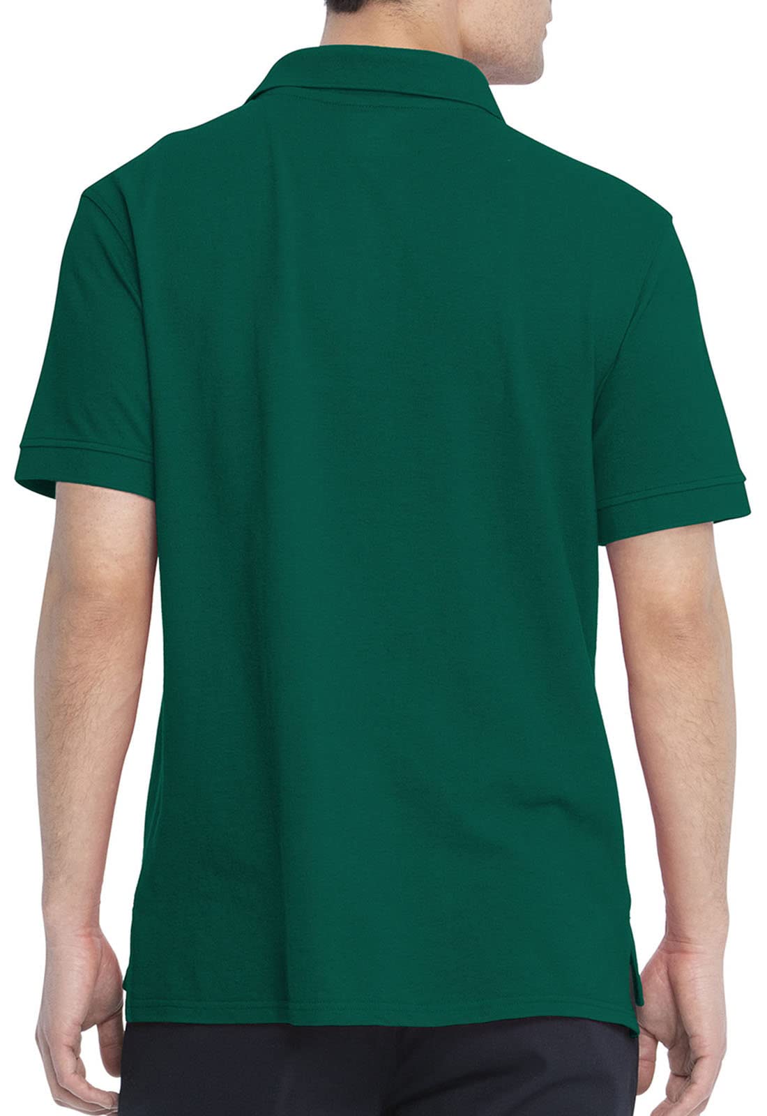 Boys Unisex Short Sleeve Pique School Uniform Polo Shirt