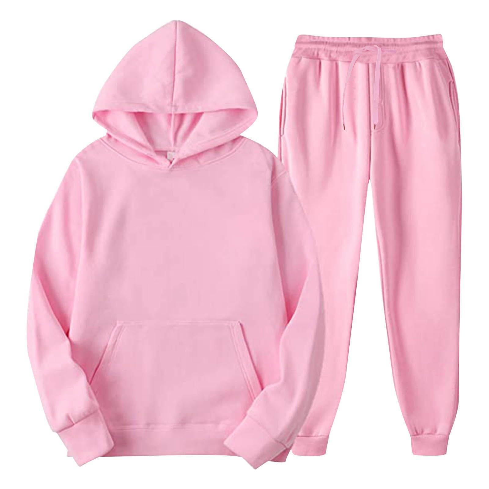 Girls Boys 2 Piece Outfits Sweatsuit Pullover Hoodie Sweatshirt and Sweatpant Tracksuit Athletic Jogger Sets Kids Sportswear
