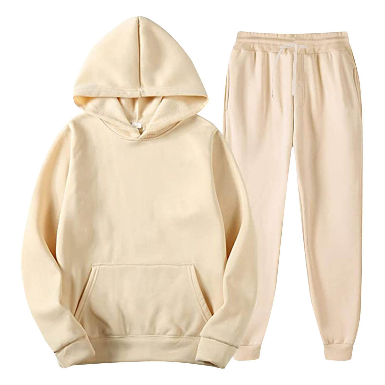 Girls Boys 2 Piece Outfits Sweatsuit Pullover Hoodie Sweatshirt and Sweatpant Tracksuit Athletic Jogger Sets Kids Sportswear
