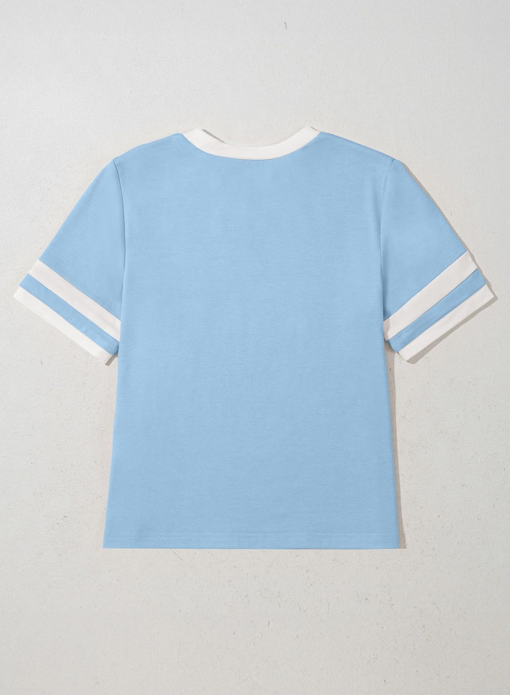 blibean Girls T Shirts Short Sleeve Tees Loose Fit Colorblock Summer Tops Size 6-15 Years