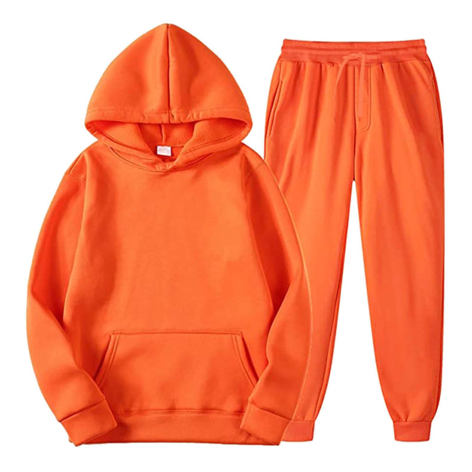 Girls Boys 2 Piece Outfits Sweatsuit Pullover Hoodie Sweatshirt and Sweatpant Tracksuit Athletic Jogger Sets Kids Sportswear