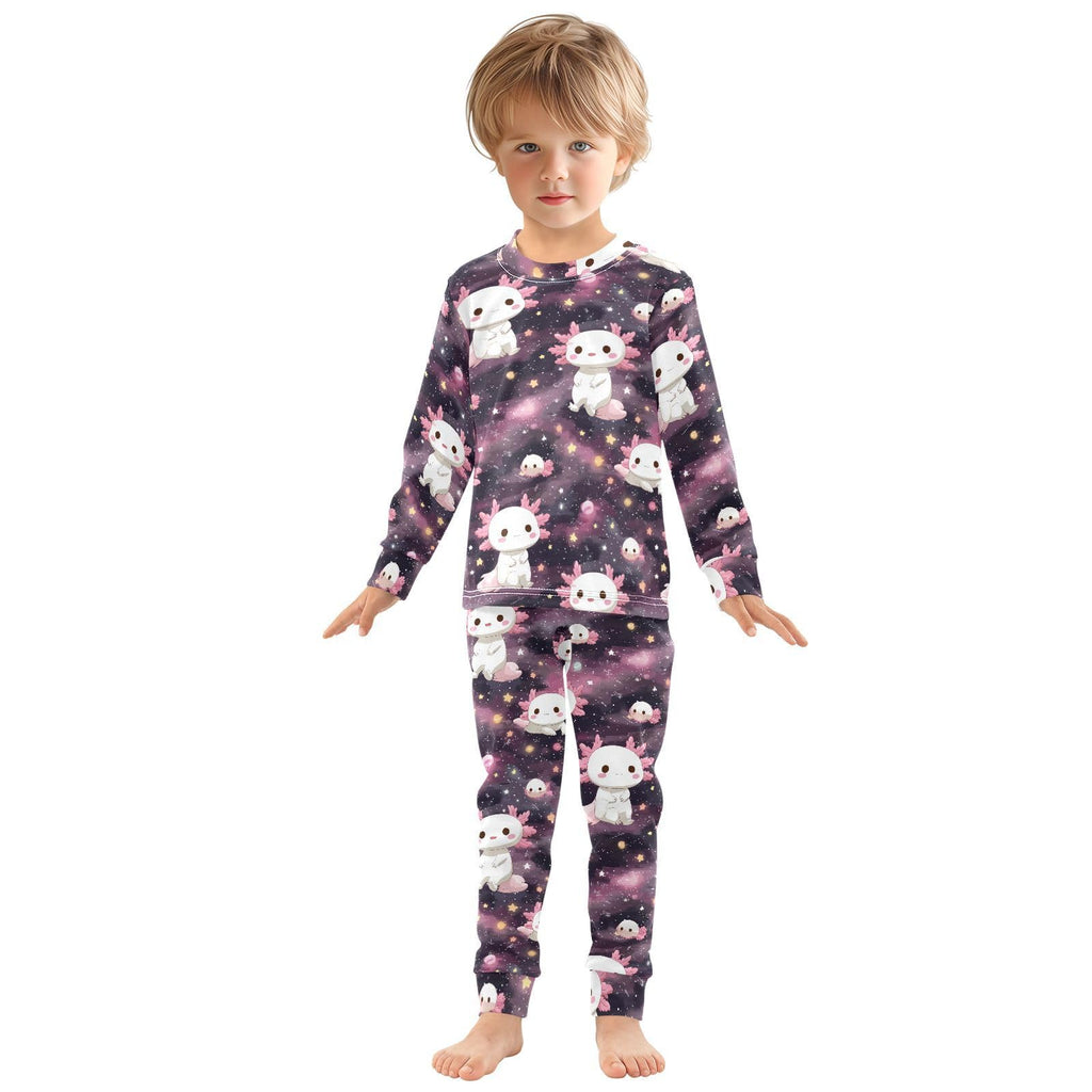 SLHKPNS Pajama Sets Long Sleeve Soft Comfy Sleepwear 2 Piece PJS 3-8 Years