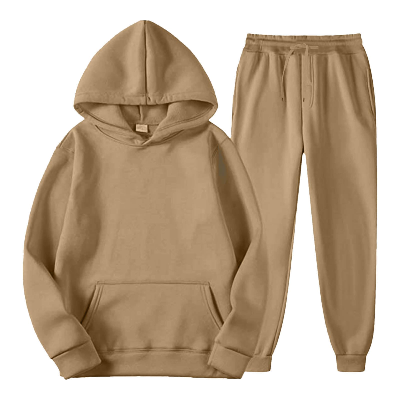 Girls Boys 2 Piece Outfits Sweatsuit Pullover Hoodie Sweatshirt and Sweatpant Tracksuit Athletic Jogger Sets Kids Sportswear