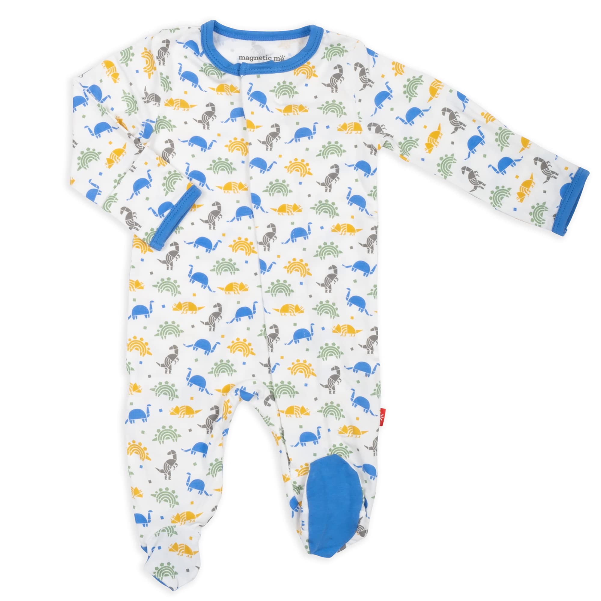 Magnetic Me Footie Pajamas Soft Modal Baby Sleepwear with Quick Magnetic Fastener | Boys and Girls Sleeper Preemie-24 Months