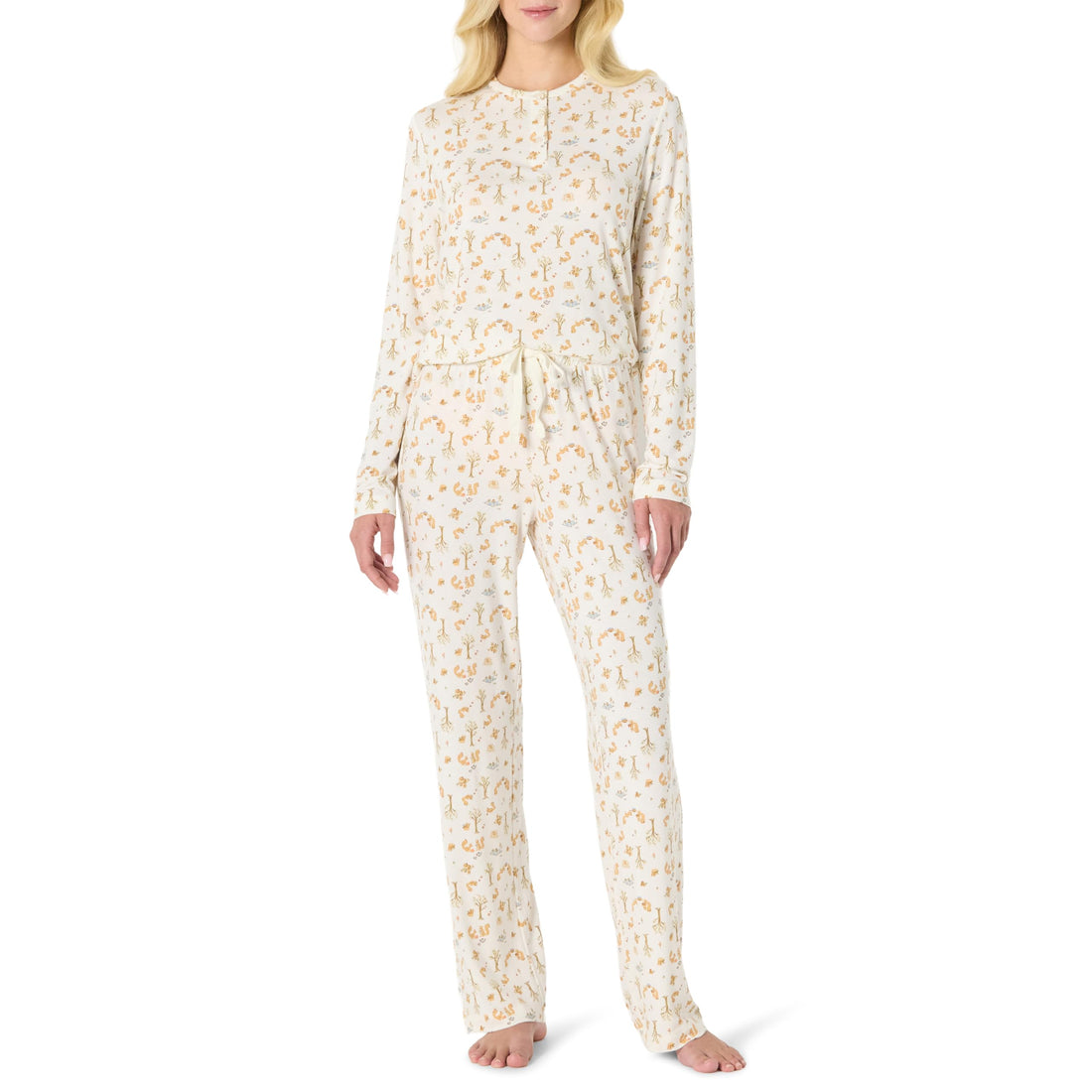 Mommy and Me Long Sleeve Matching Family Pajama Set