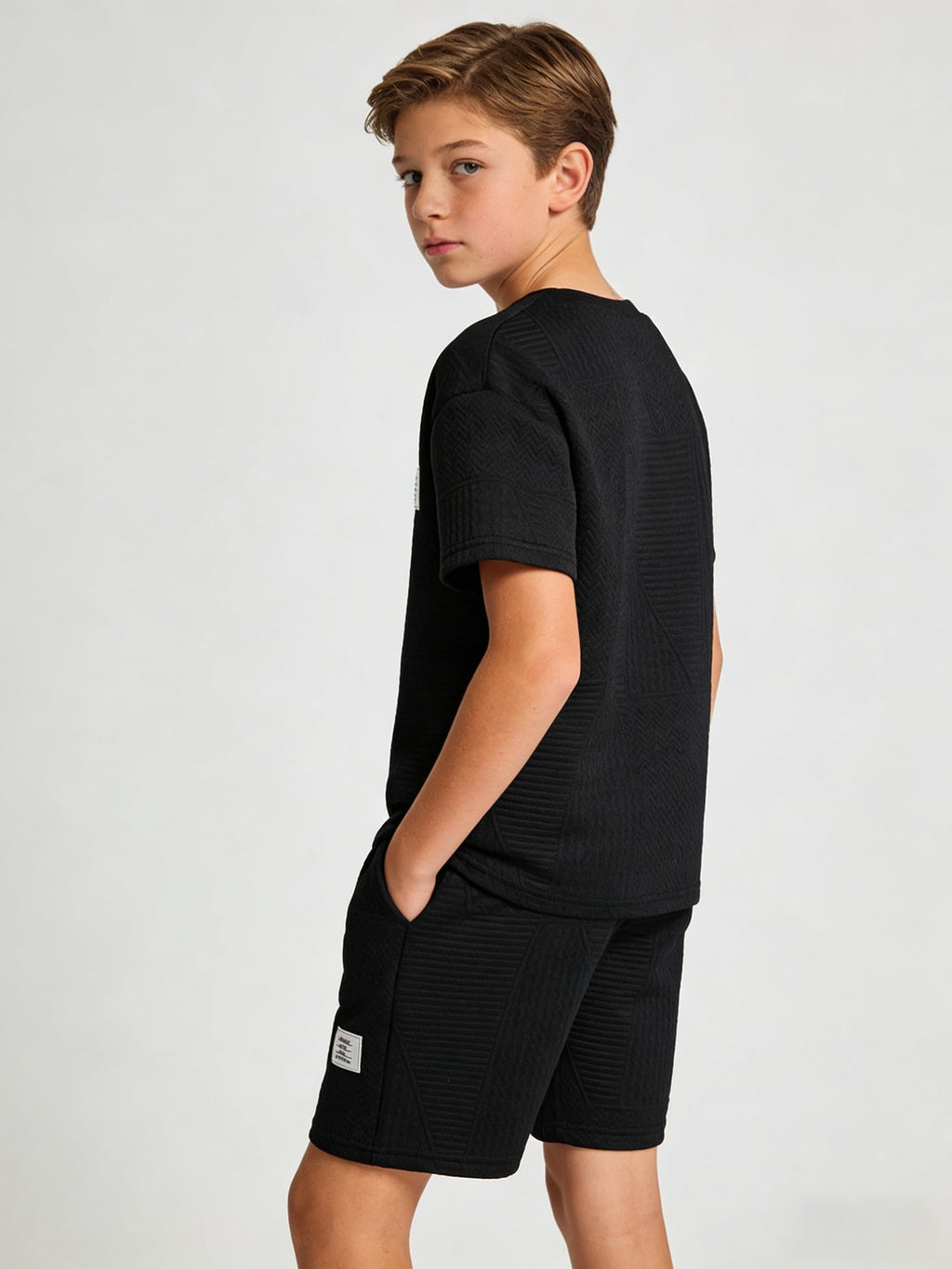 Cakaner Tween Boys Clothes Summer Short Sleeve Top & Shorts Set 2-Piece Casual Outfit Size 6-12 Years