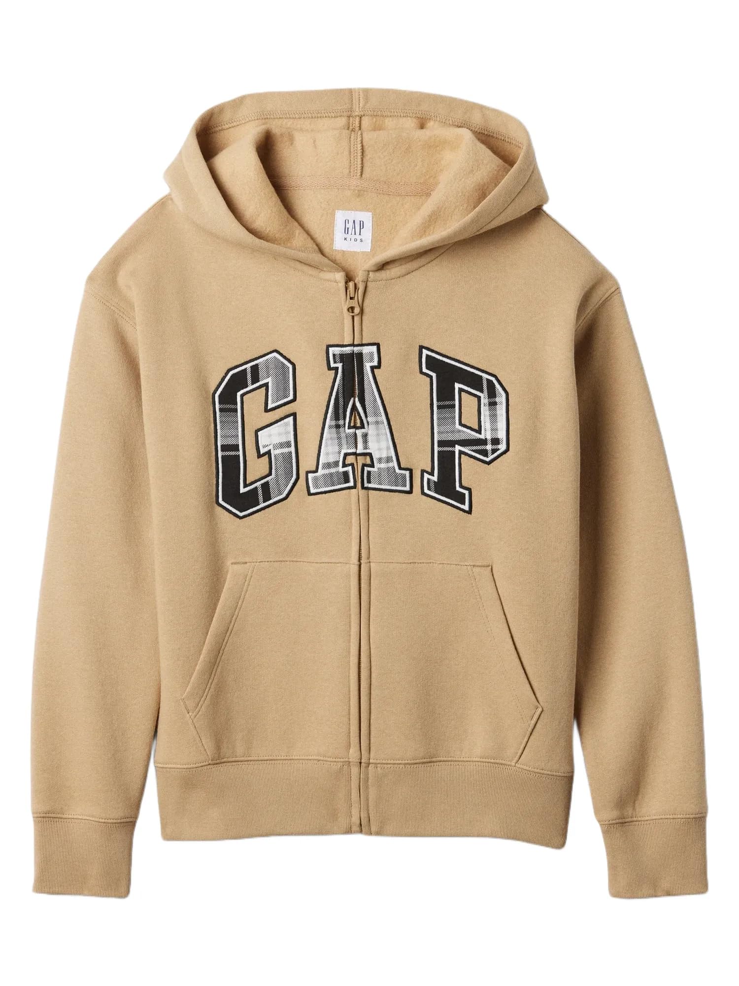 GAP Boys' Logo Hoodie Hooded Full Zip Sweatshirt