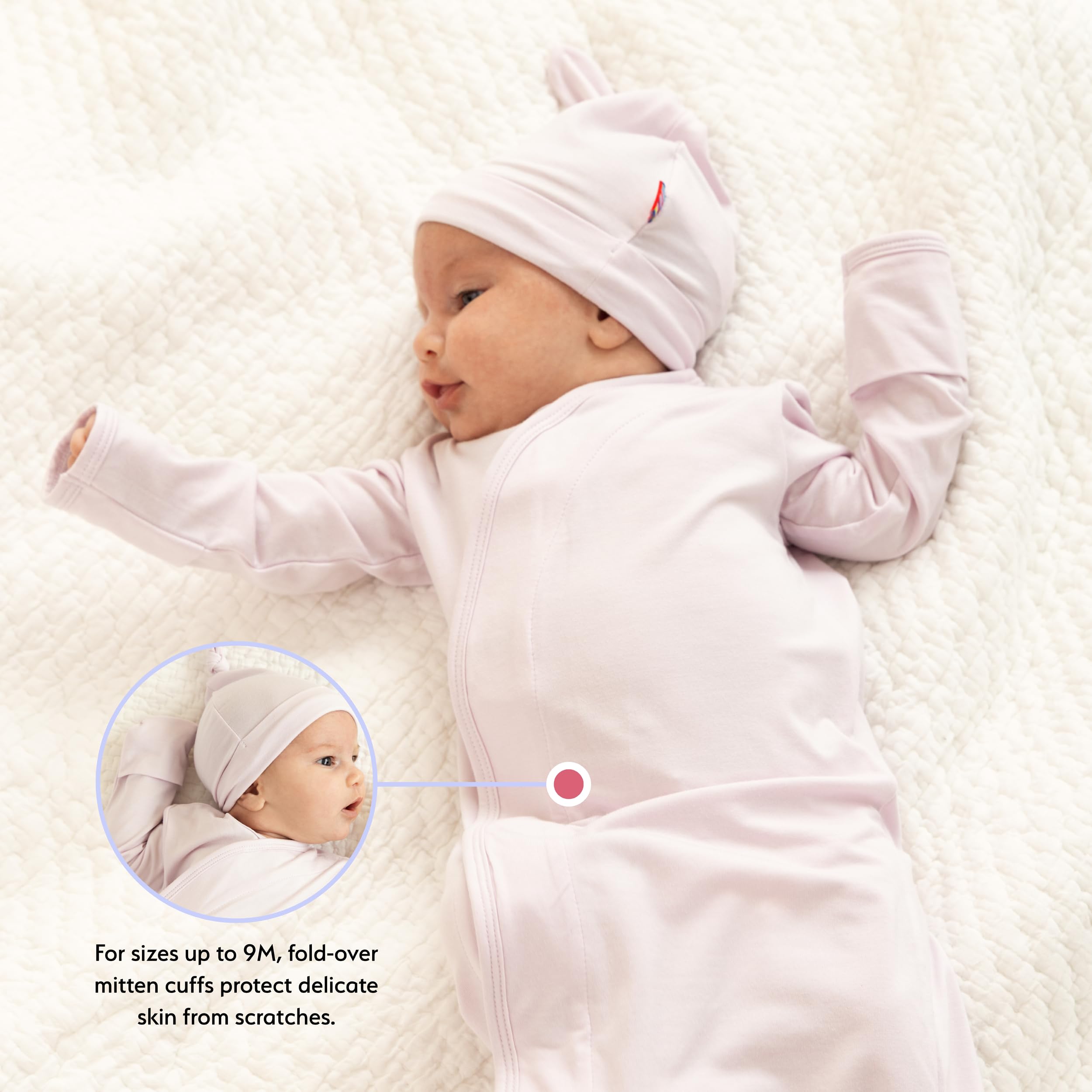 Magnetic Me Footie Pajamas Soft Modal Baby Sleepwear with Quick Magnetic Fastener | Boys and Girls Sleeper Preemie-24 Months