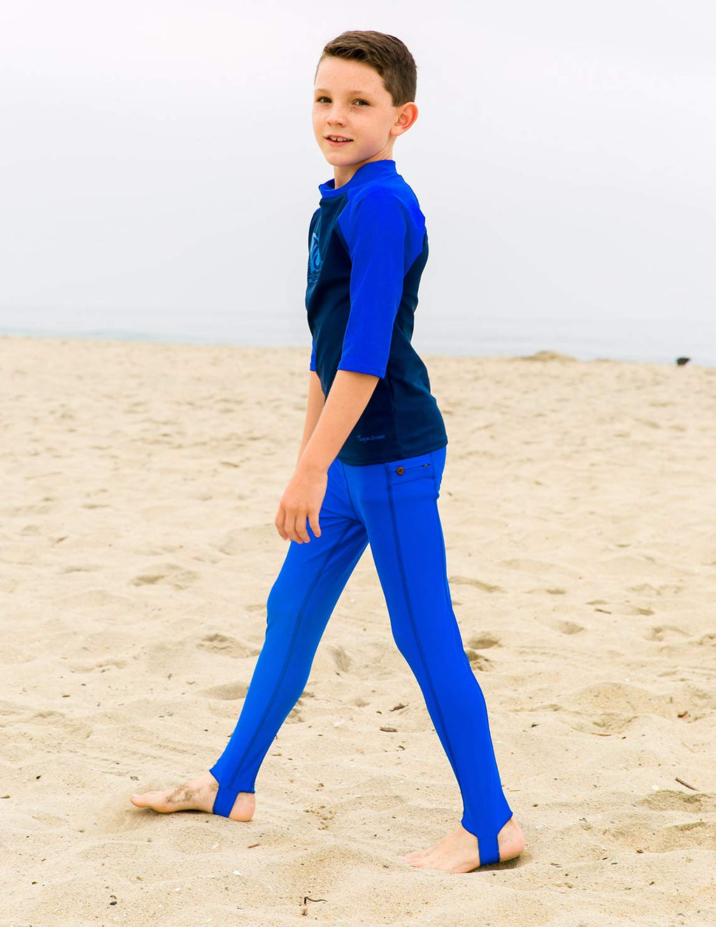 Tuga Boys Snorkeling Swim Legging, UPF 50+ Sun Protection