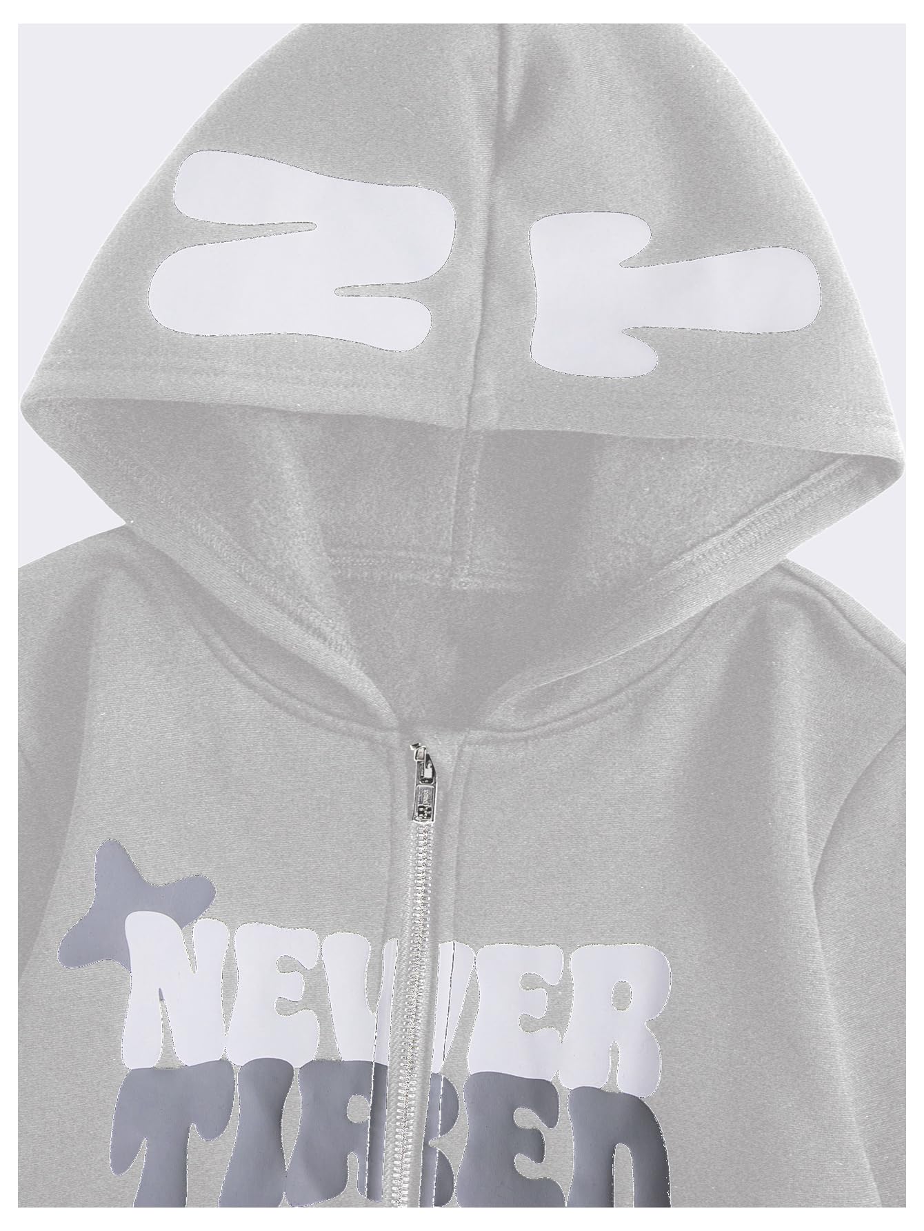 SOLY HUX Boy's Zip Up Hoodies Sweatshirt Y2k Letter Graphic Long Sleeve Streetwear Jacket