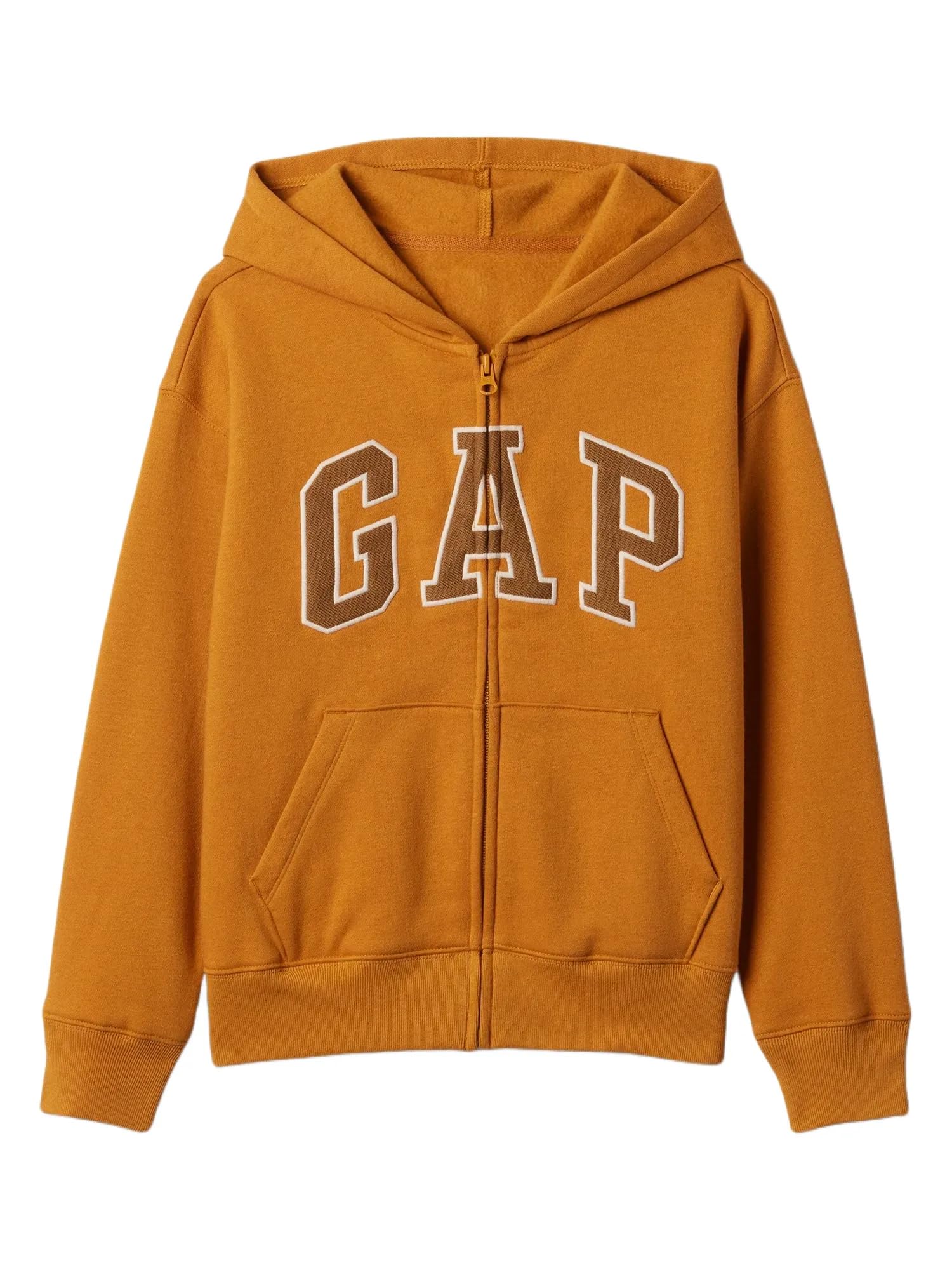 GAP Boys' Logo Hoodie Hooded Full Zip Sweatshirt