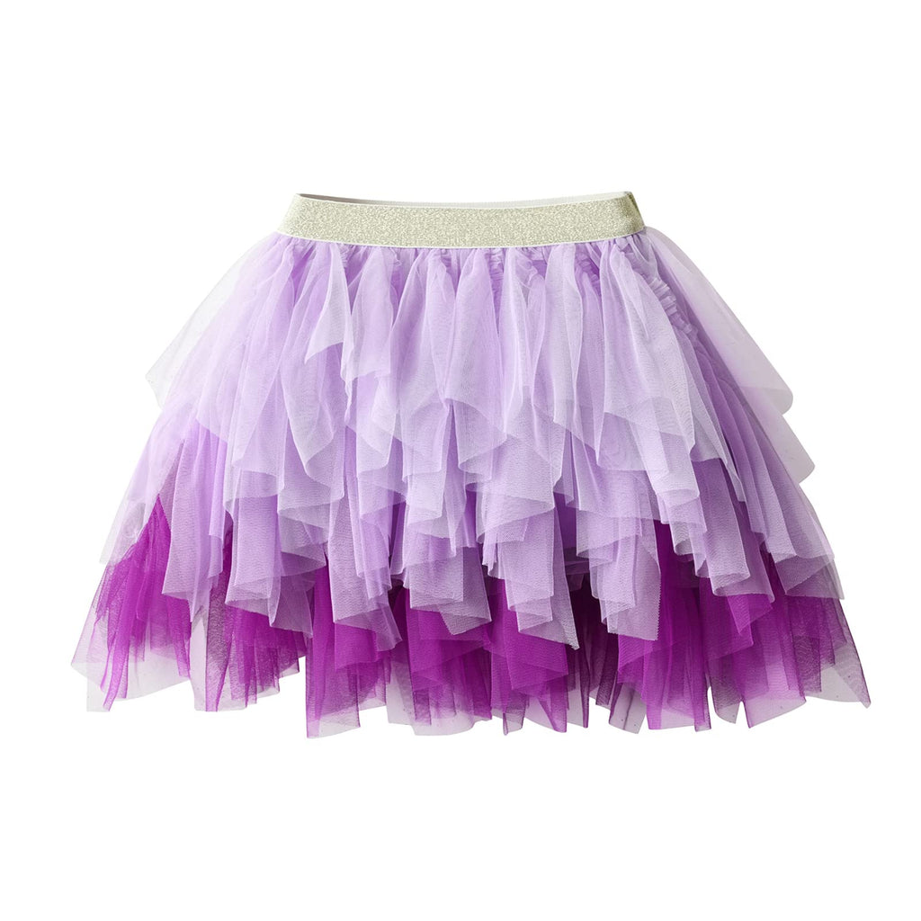 DXTON Girls Rainbow Flower Tulle Skirt Toddler Tutu Girls Clothes