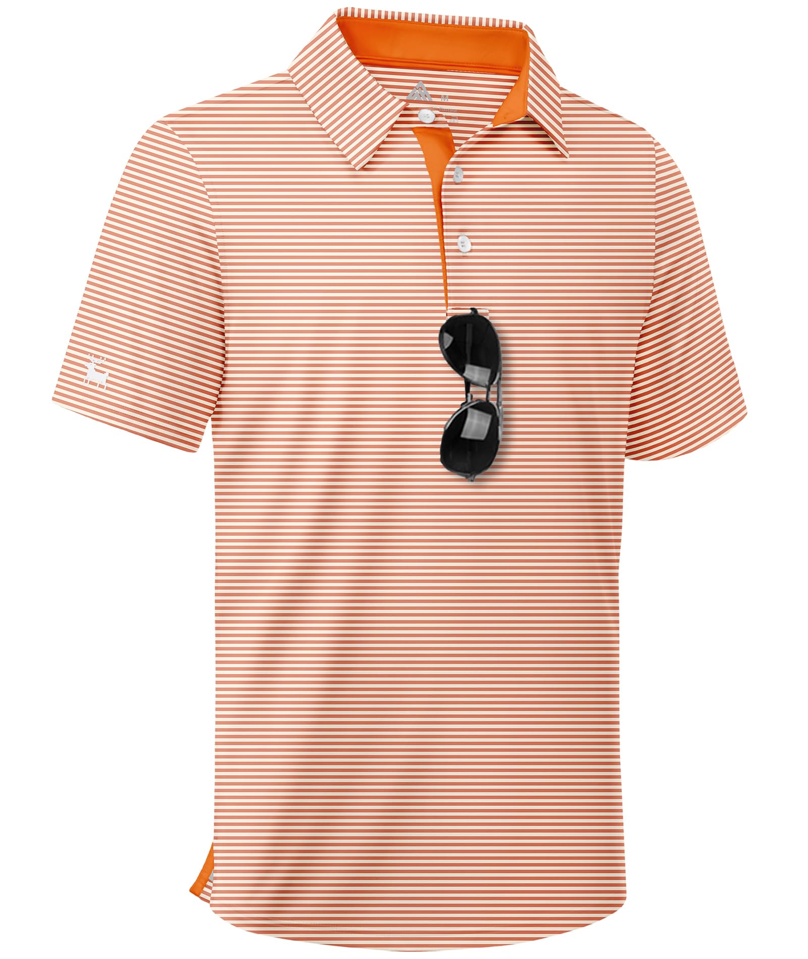 ZITY Boys Golf Polo Shirts Short Sleeve UPF 50+ Print Pattern Shirts for Youth Kids Funny School Uniform Collared T-Shirt