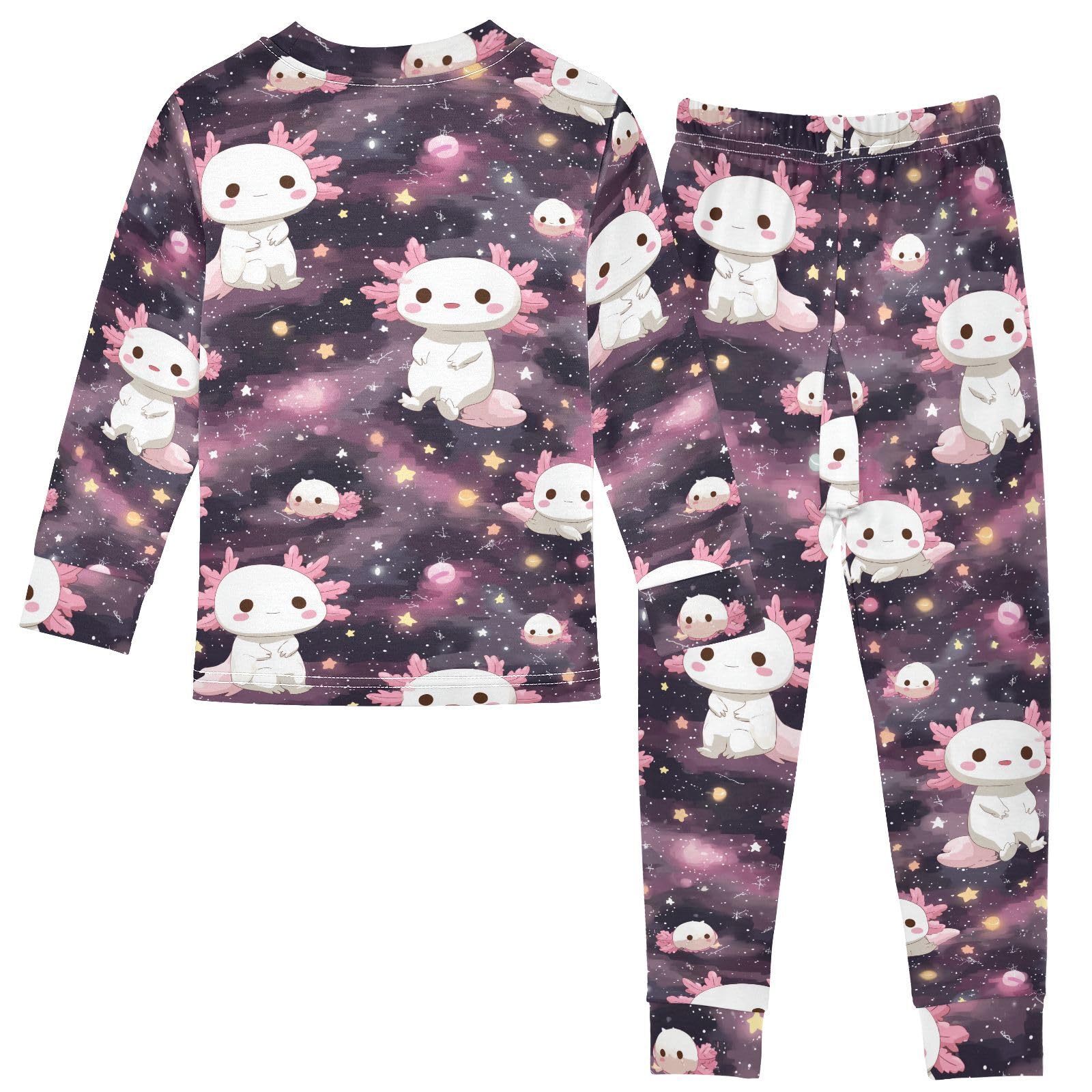 SLHKPNS Pajama Sets Long Sleeve Soft Comfy Sleepwear 2 Piece PJS 3-8 Years
