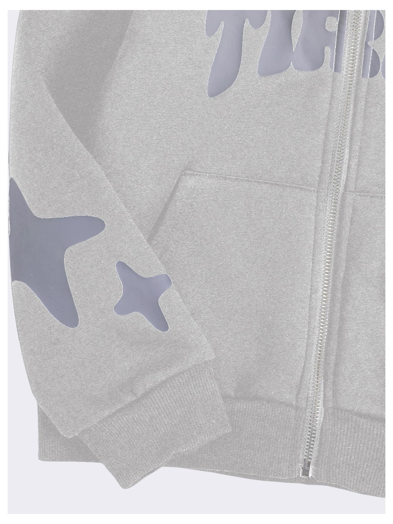 SOLY HUX Boy's Zip Up Hoodies Sweatshirt Y2k Letter Graphic Long Sleeve Streetwear Jacket