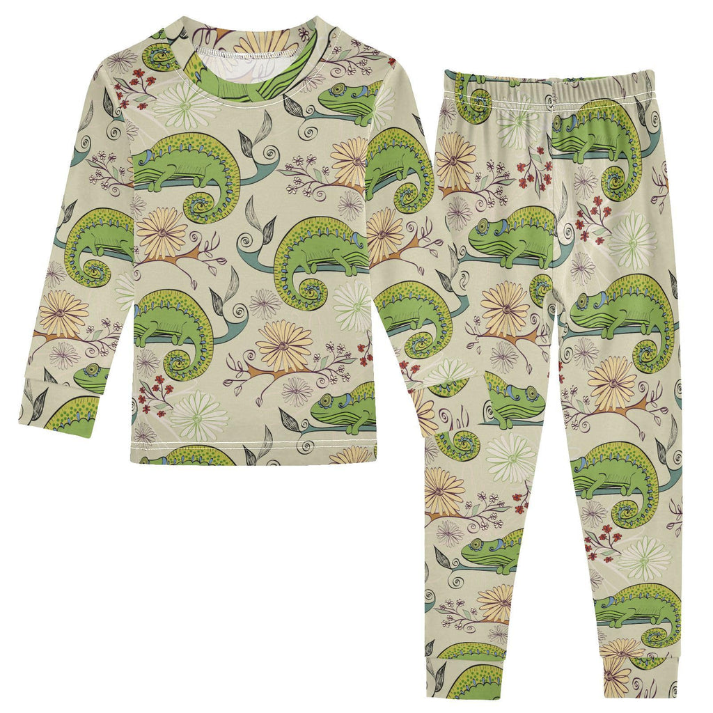 SLHKPNS Pajama Sets Long Sleeve Soft Comfy Sleepwear 2 Piece PJS 3-8 Years