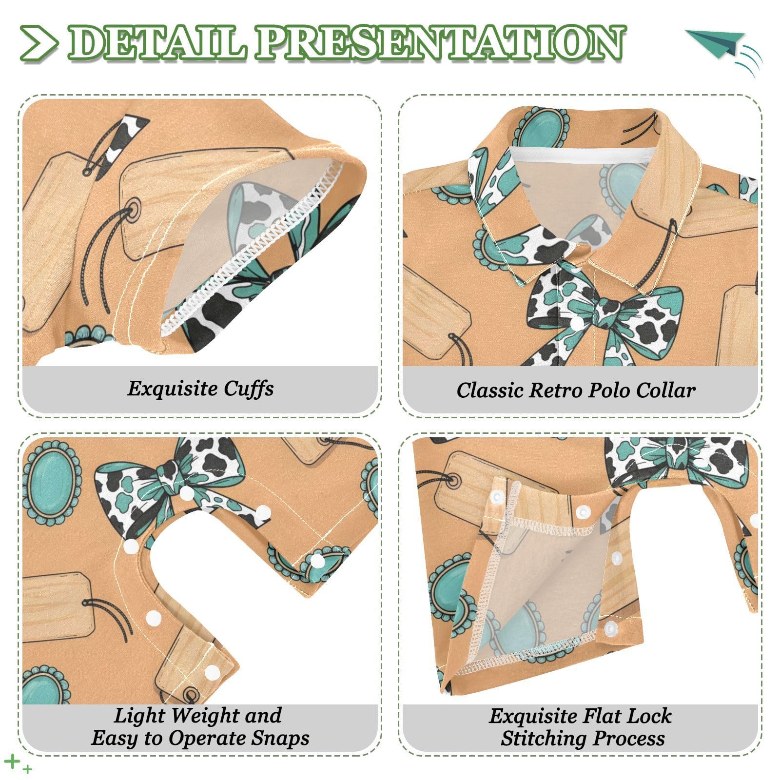 JULYTO Baby Boy Girls Romper Short Sleeve Bow Tags Gems Bodysuit Newborn One-Piece Outfits 3-24M,