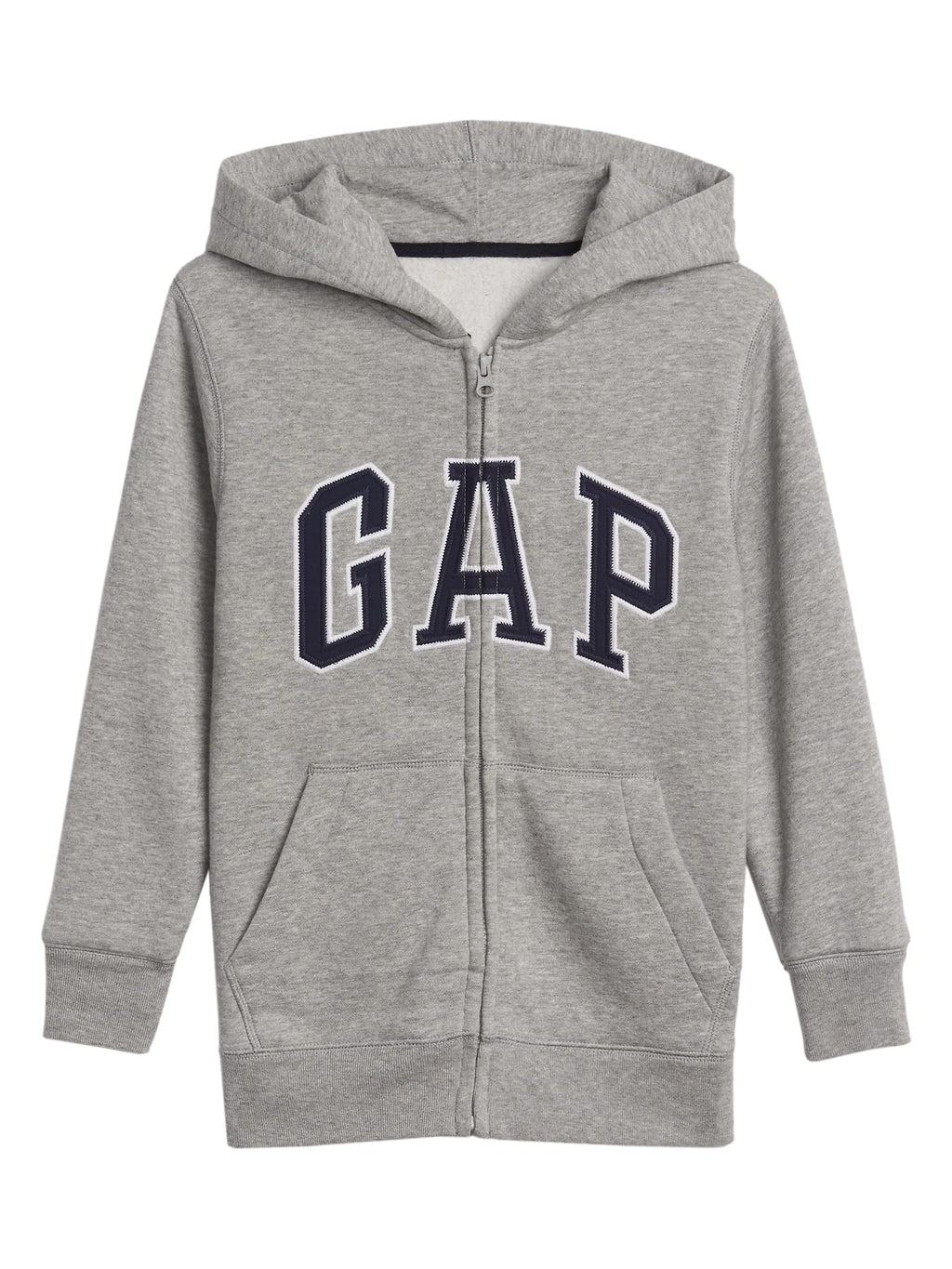 GAP Boys' Logo Hoodie Hooded Full Zip Sweatshirt