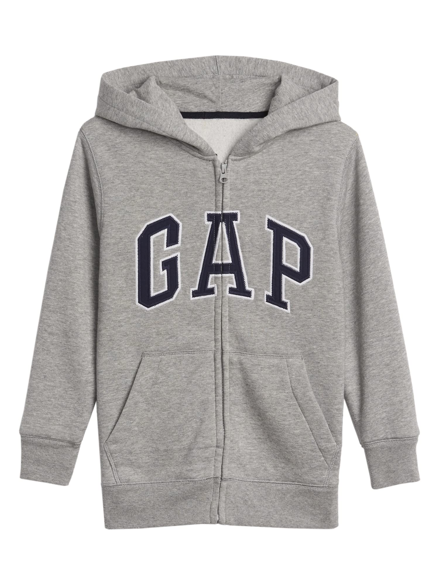 GAP Boys' Logo Hoodie Hooded Full Zip Sweatshirt