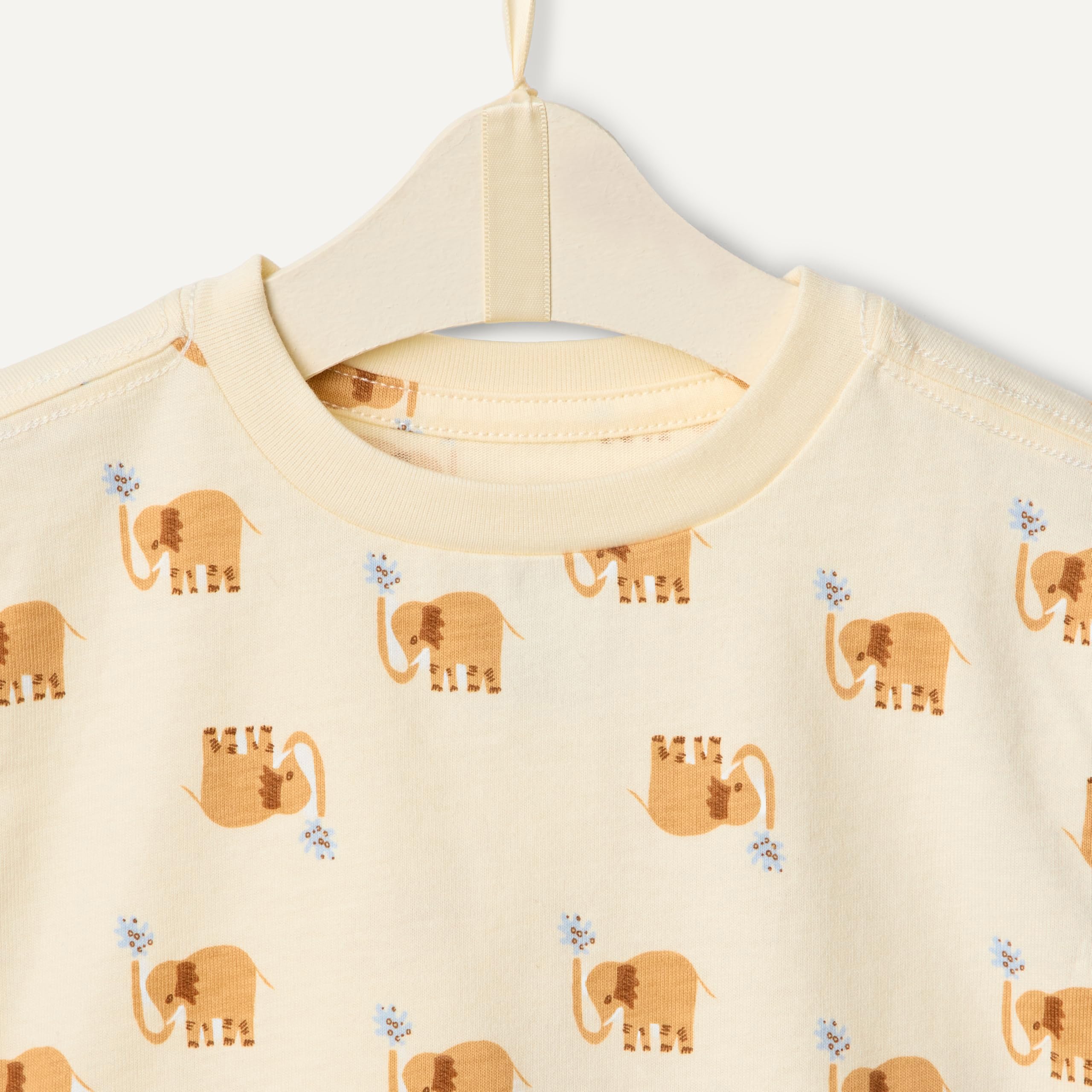 Amazon Essentials x Sofia Grainge Babies, Toddlers, and Boys' T-Shirt and Short Play Set, Multipacks
