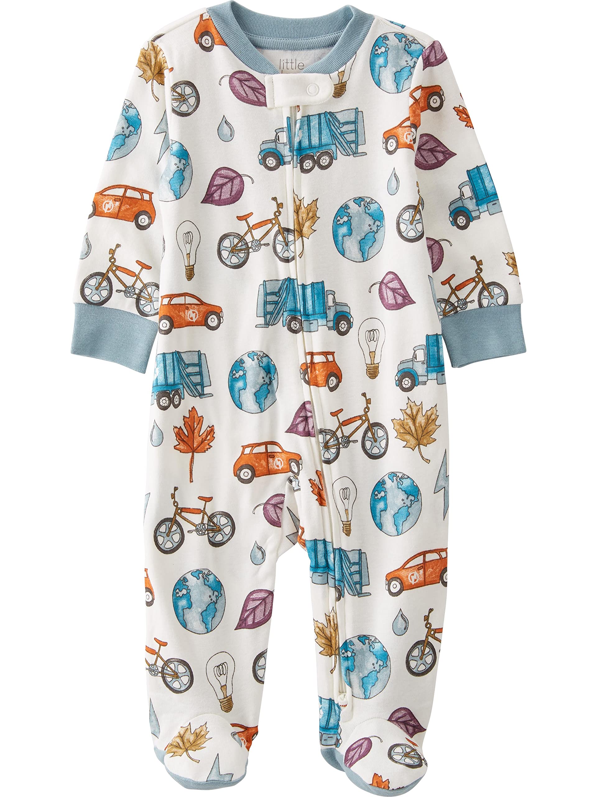 little planet by carter's unisex-baby Sleep and Play Made With Organic Cotton
